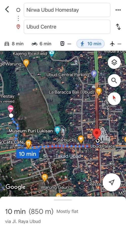 Nirwa Ubud Homestay Bagian luar foto